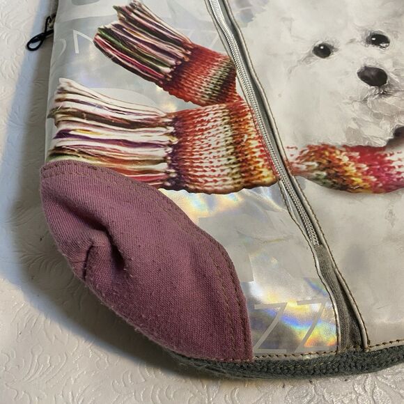 Fuzzy Nation Bichon Tote Bag - Picture 4 of 14